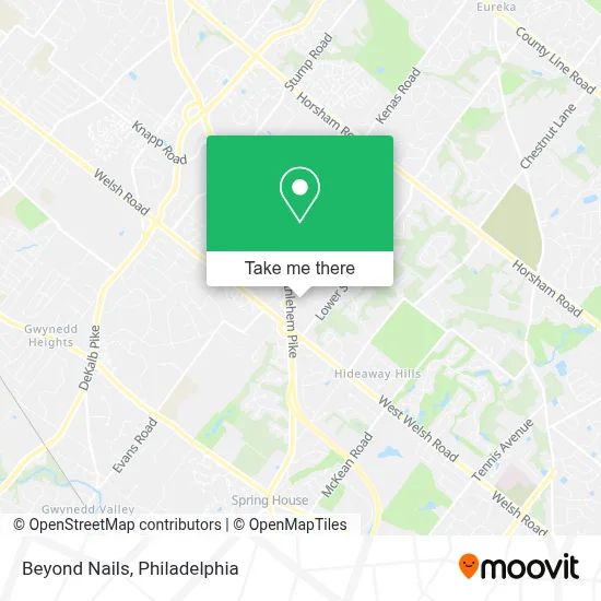 Beyond Nails map