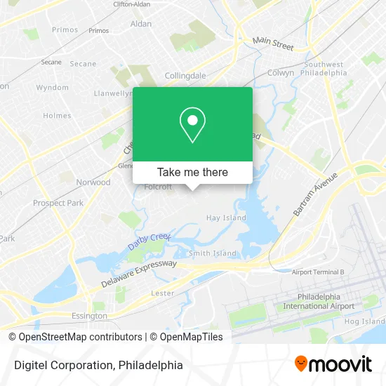 Digitel Corporation map