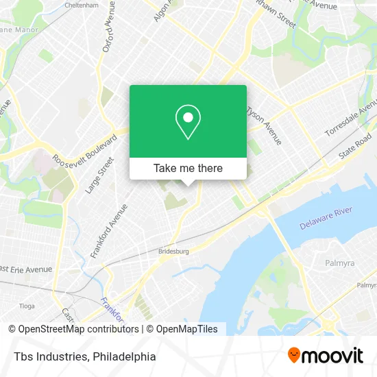 Tbs Industries map
