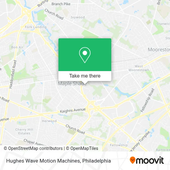 Hughes Wave Motion Machines map