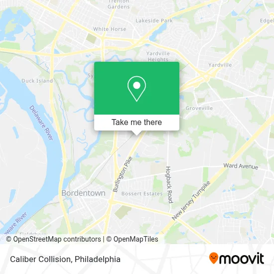 Caliber Collision map
