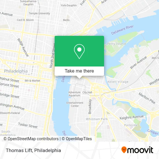 Thomas Lift map