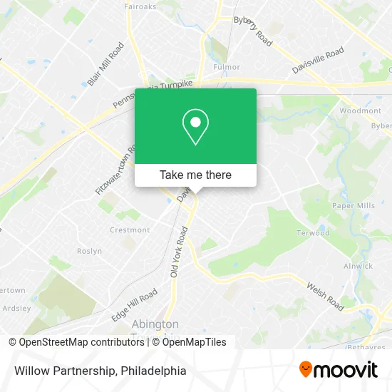 Willow Partnership map