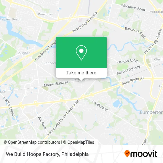 We Build Hoops Factory map