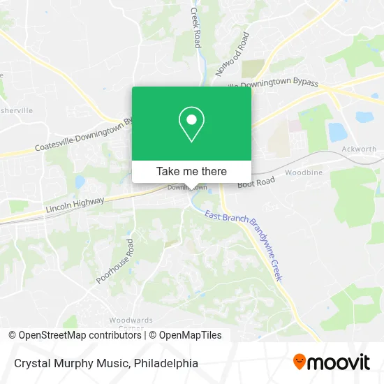 Crystal Murphy Music map