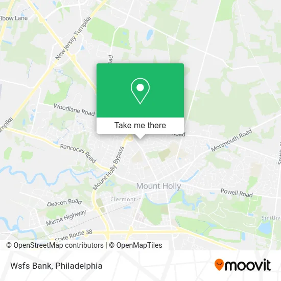 Wsfs Bank map