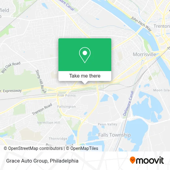 Grace Auto Group map