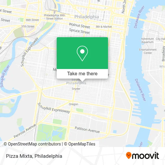 Pizza Mixta map
