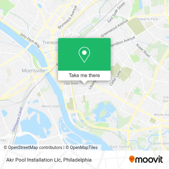 Akr Pool Installation Llc map