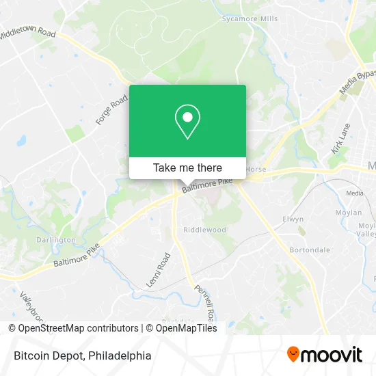 Bitcoin Depot map