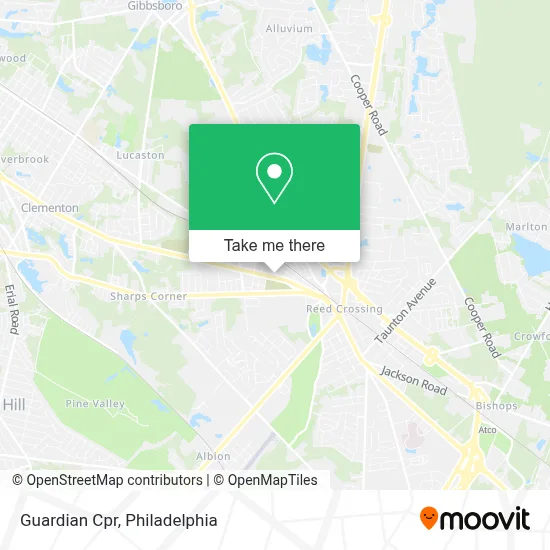 Guardian Cpr map