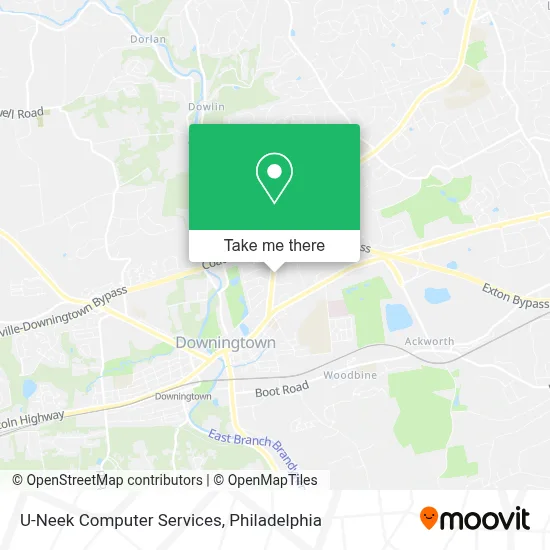 U-Neek Computer Services map