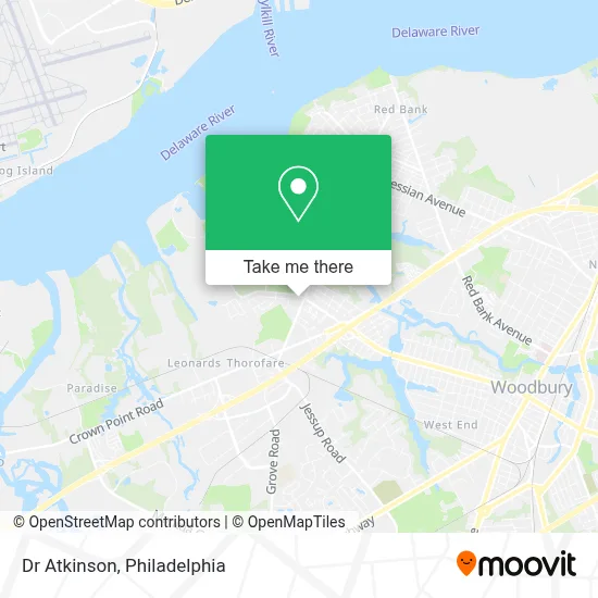 Dr Atkinson map