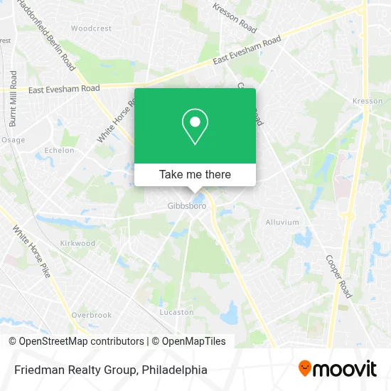 Friedman Realty Group map