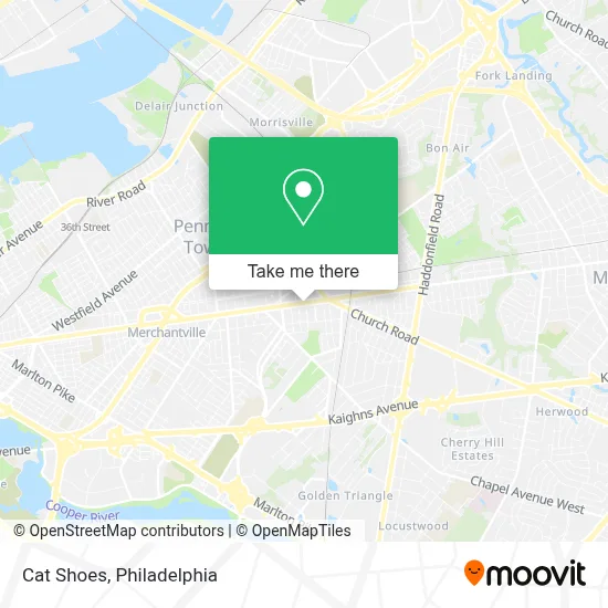 Cat Shoes map