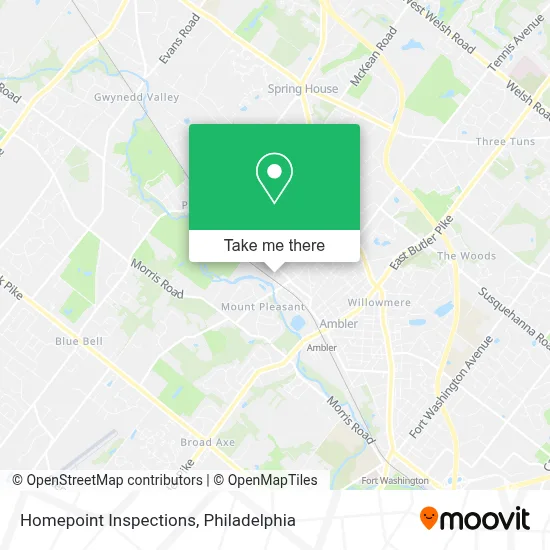 Homepoint Inspections map