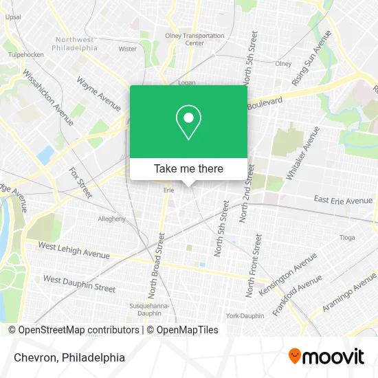 Chevron map
