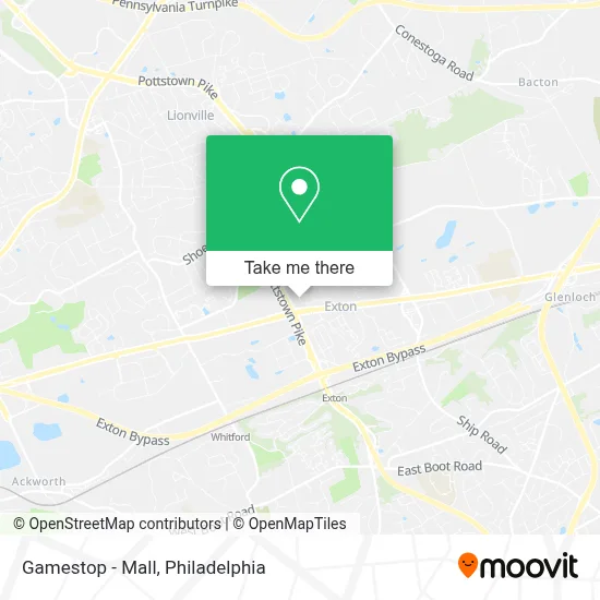 Gamestop - Mall map