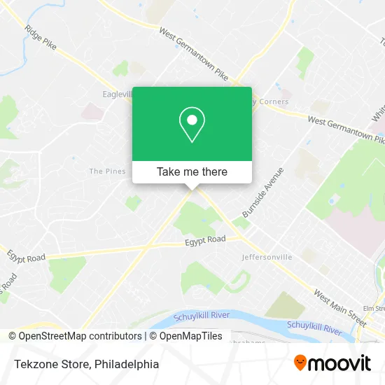 Tekzone Store map