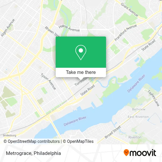 Metrograce map