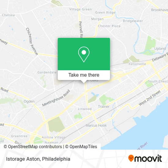 Istorage Aston map