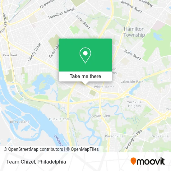 Team Chizel map