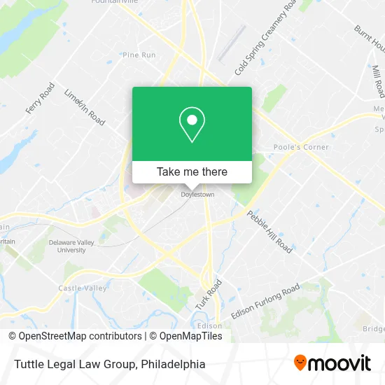Tuttle Legal Law Group map