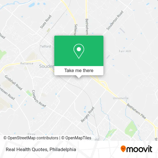 Real Health Quotes map