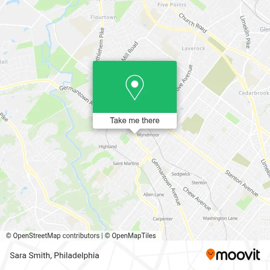 Sara Smith map