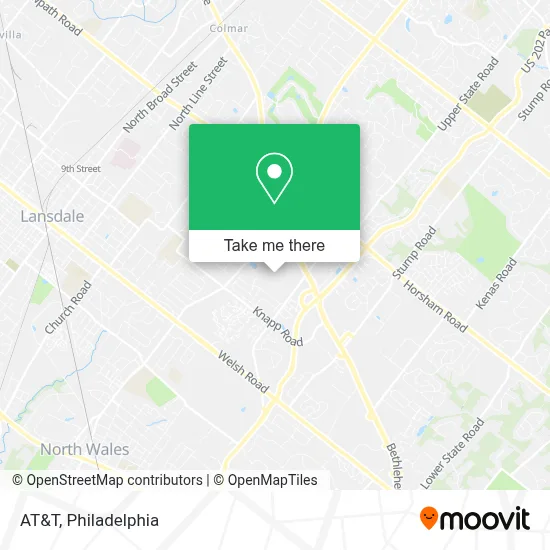 At&T map