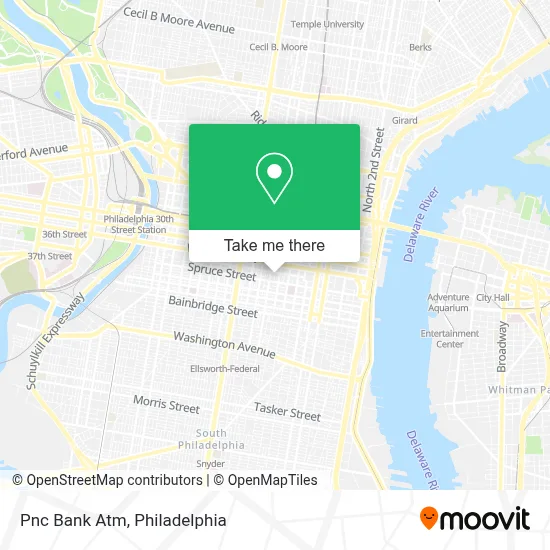 Pnc Bank Atm map