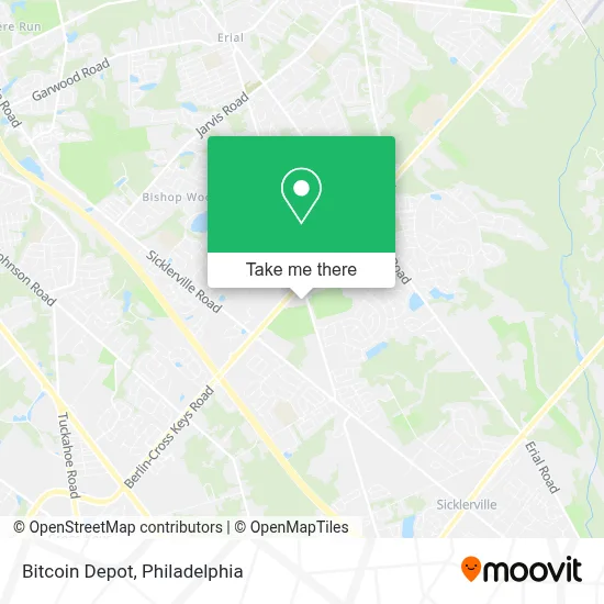 Bitcoin Depot map