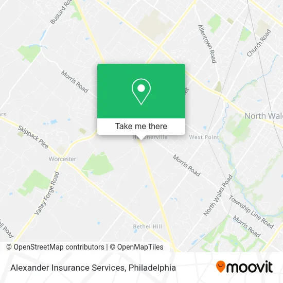 Alexander Insurance Services map
