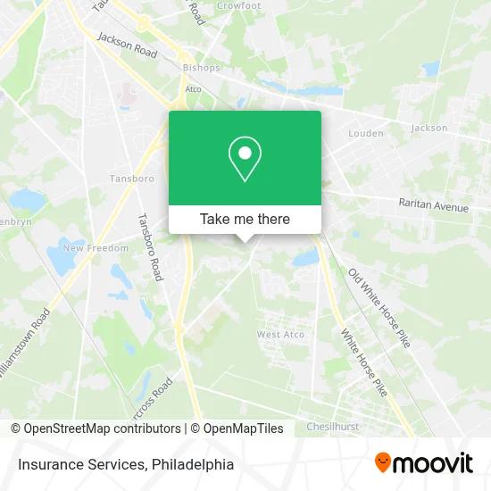 Insurance Services map
