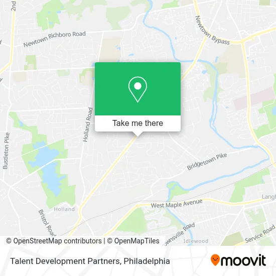 Talent Development Partners map