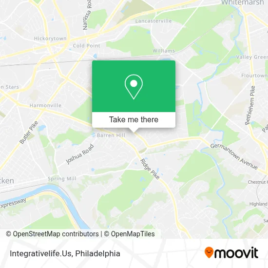 Integrativelife.Us map