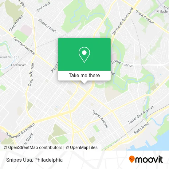 Snipes Usa map