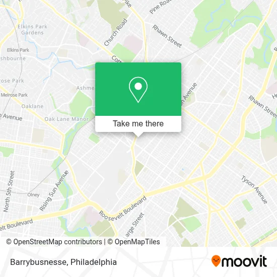 Barrybusnesse map