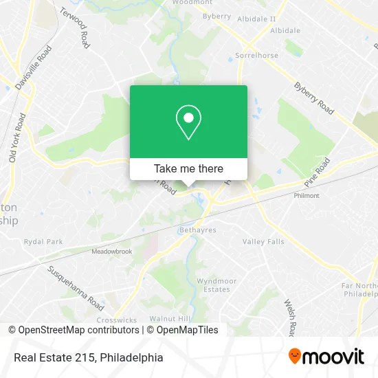 Real Estate 215 map