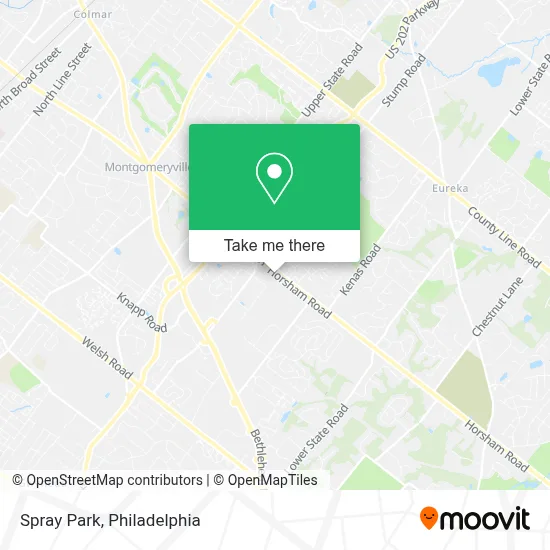 Spray Park map