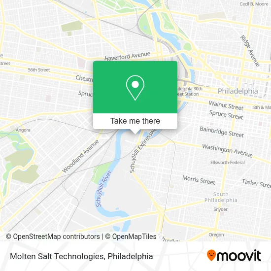 Molten Salt Technologies map