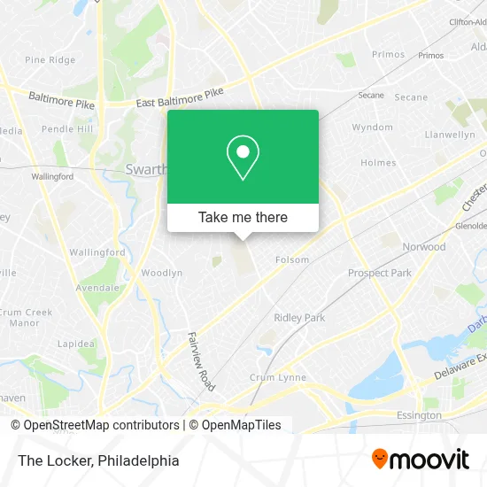 The Locker map