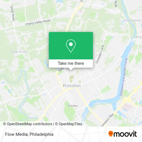 Flow Media map