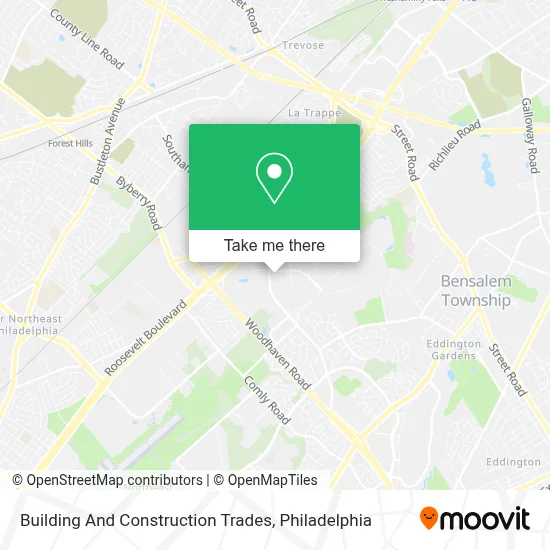 Building And Construction Trades map