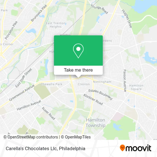 Carella's Chocolates Llc map