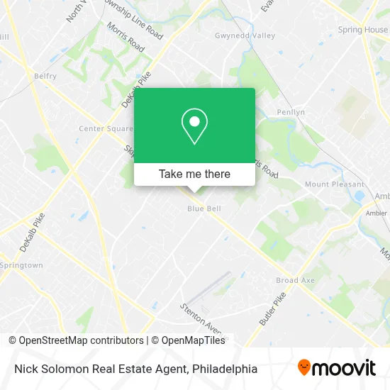 Nick Solomon Real Estate Agent map
