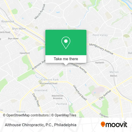 Althouse Chiropractic, P.C. map
