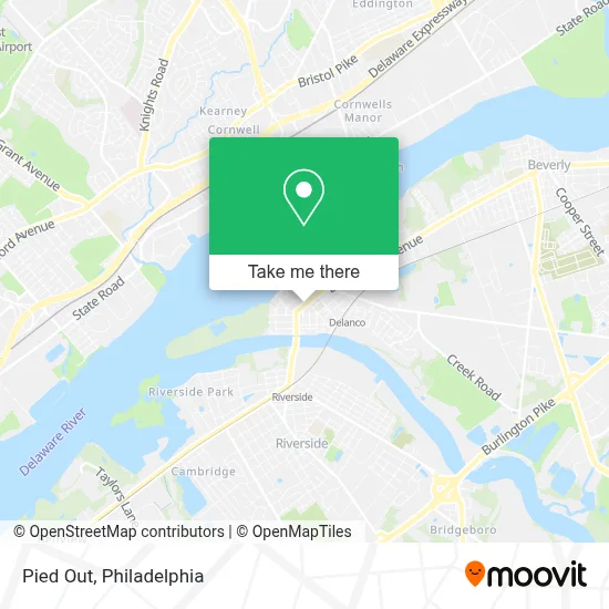 Pied Out map