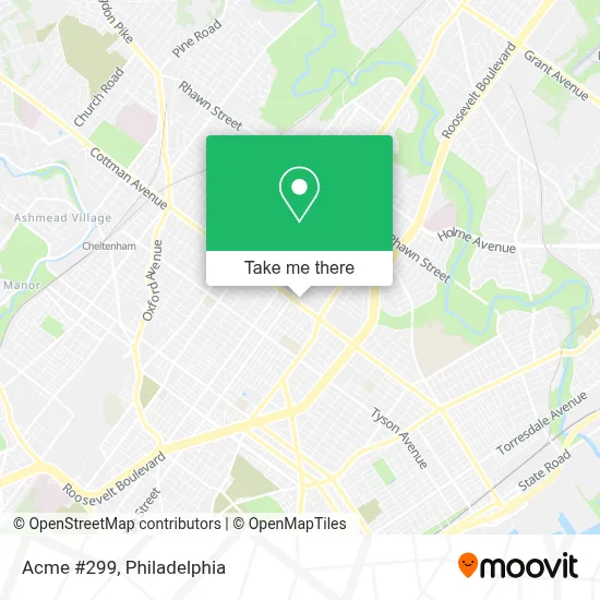 Acme #299 map