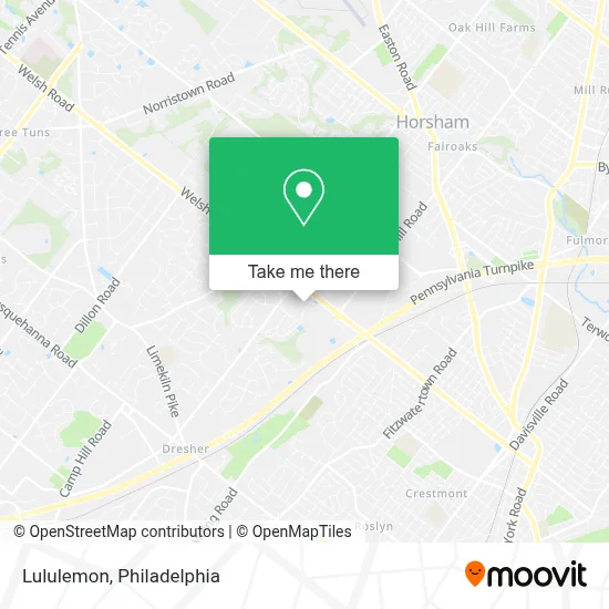Lululemon map